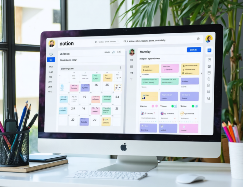 Notion ou Monday : quel logiciel privilégier pour optimiser la gestion de votre organisation ?