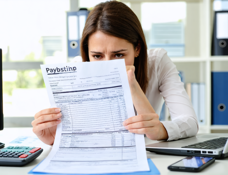 Comment réagir à une fiche de paie à solde négatif et gérer son remboursement efficacement