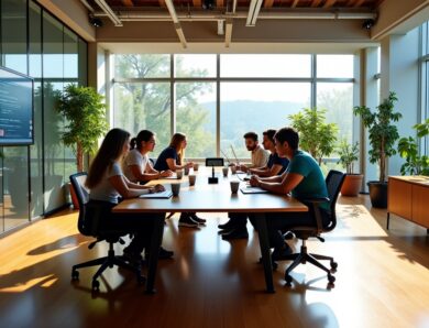 Aménager un open-space en 2025 : les meilleures stratégies pour un espace de travail optimal